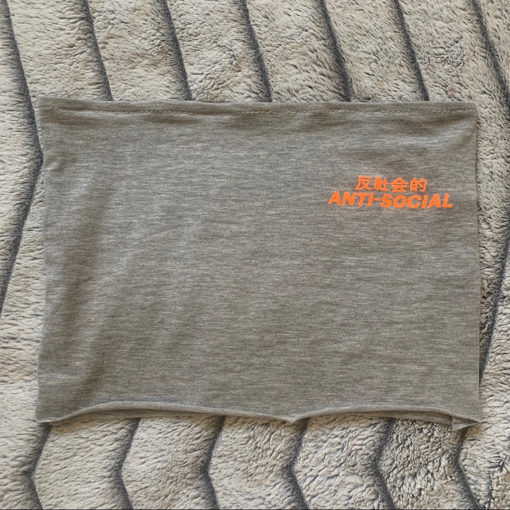 Antisocial Bandeau Top